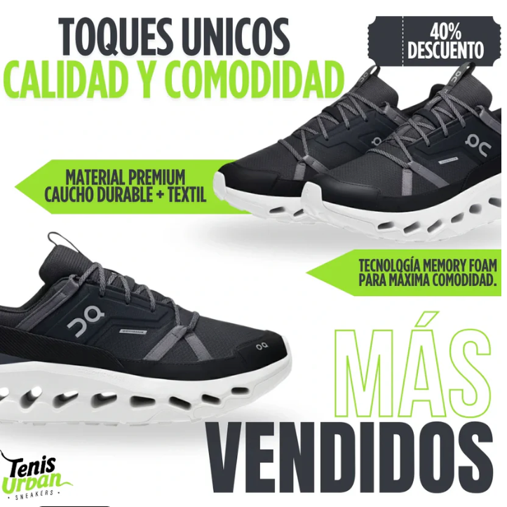 EL ZAPATO MÁS VENDIDO - CLOUD HORIZON