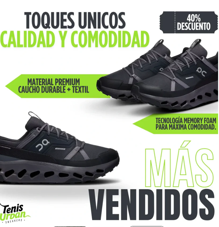 EL ZAPATO MÁS VENDIDO - CLOUD HORIZON